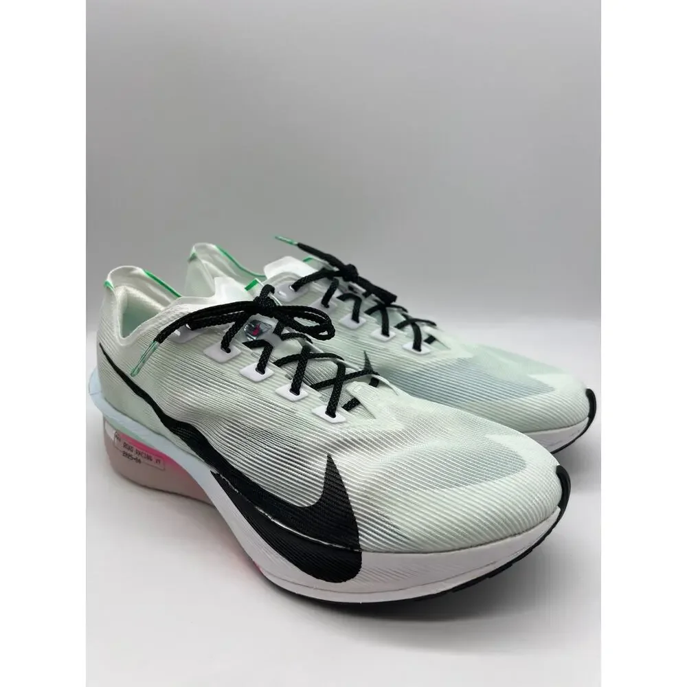Nike ZoomX Vaporfly Next% 4 White Hyper Pink HF6414-101 Men's Size 11.5